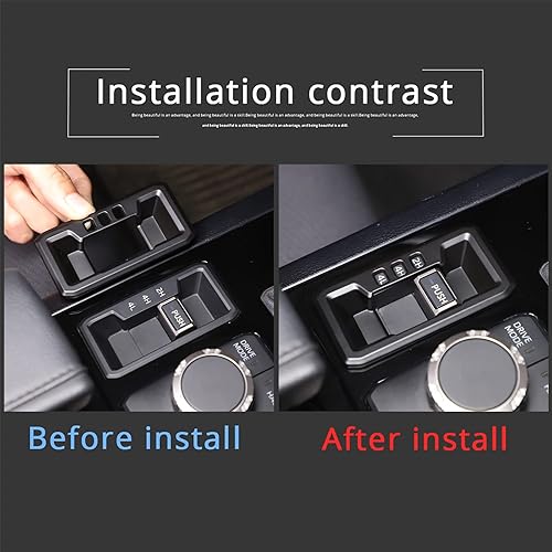 Miniatura 2 de LLKUANG Consola central de automóvil 4WD con cuatro ruedas para Toyota Tundra 2022 2023 ABS 4 ruedas modo de tracción diferencial accesorios de