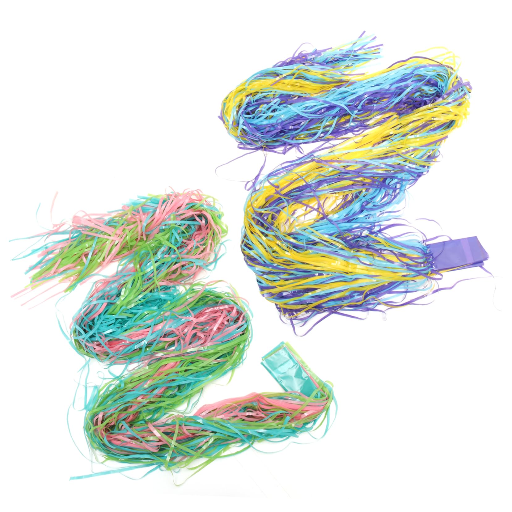 DECHOUS Foil Fringe Curtainbackdrop Pastel Rainbow Tinsel Party Background Boho Decor for Boys and Girls Birthday Celebration