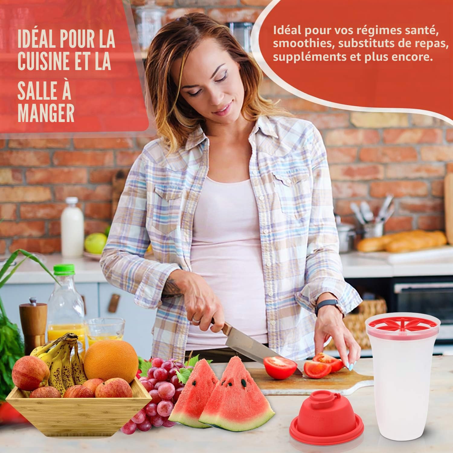 SIGNORA WARE Shaker Protéiné de 500ml, Lot de 2, pour Boisson Protéinée, Compléments Alimentaires En Poudre, Protéines de Musculation, Vinaigrettes, Gourdes de Sport Sans BPA
