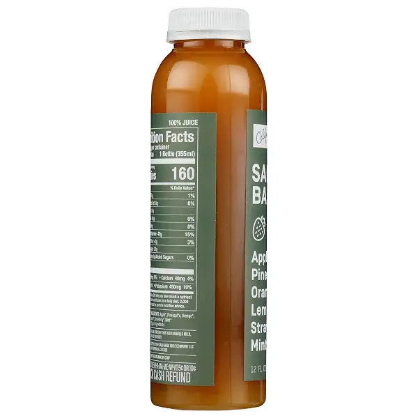 Juice Cold Pressed Santa Barbara Organic, 12 Fl Oz 6