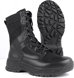 LUDEY Botas de militares homem táticas combate trabalho botas para deserto trekking e exército leves confortáveis