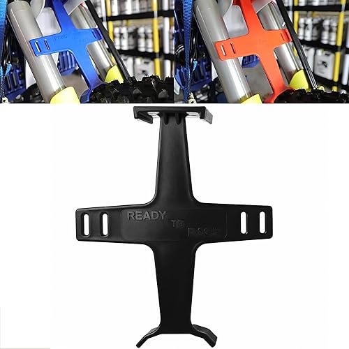 Vista 14 de PRO CAKEN Soporte universal de horquilla de motocicleta de 10.6 pulgadas, protección de horquilla de plástico, protector de horquilla