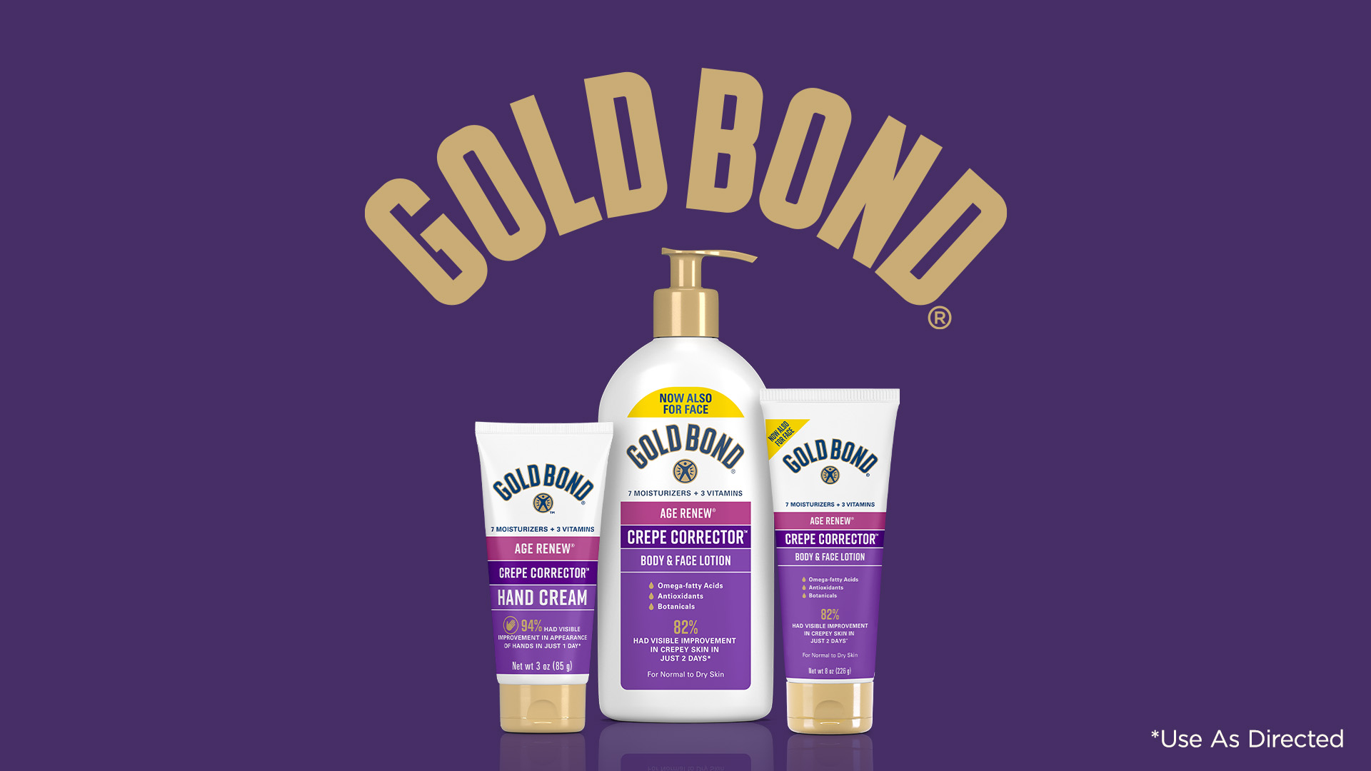 Amazon.com: Gold Bond Age Renew Crepe Corrector Hand Cream, Crepey