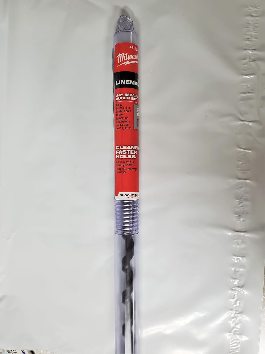 Milwaukee Electric - 5/8 X 24 Shockwave Linemans Impact Auger BIT