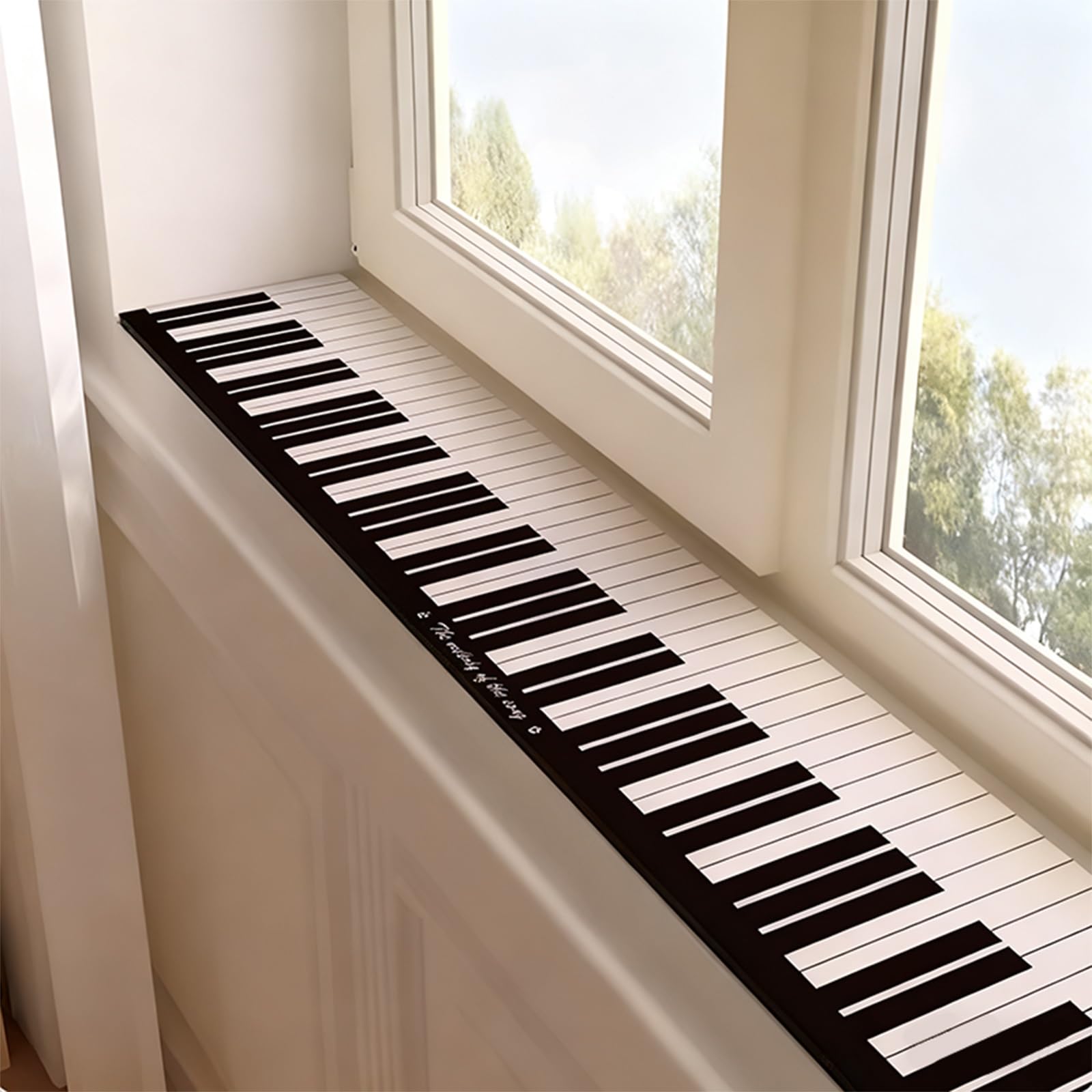 Tapis de rebord de fenêtre anti-rayures pour protéger les surfaces en bois et PVC