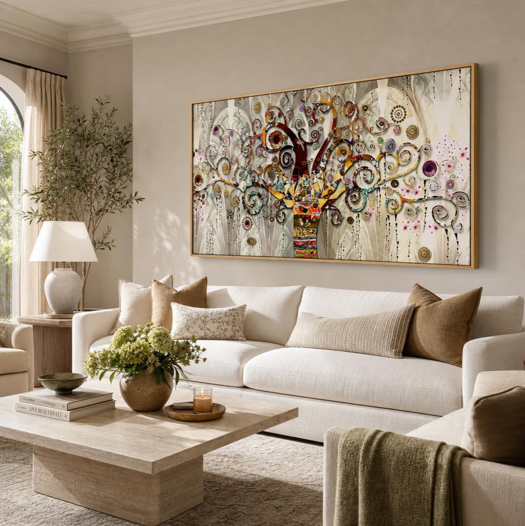 Amazon.com: Wall Art Abstract Art Paintings Tree of Life Posters