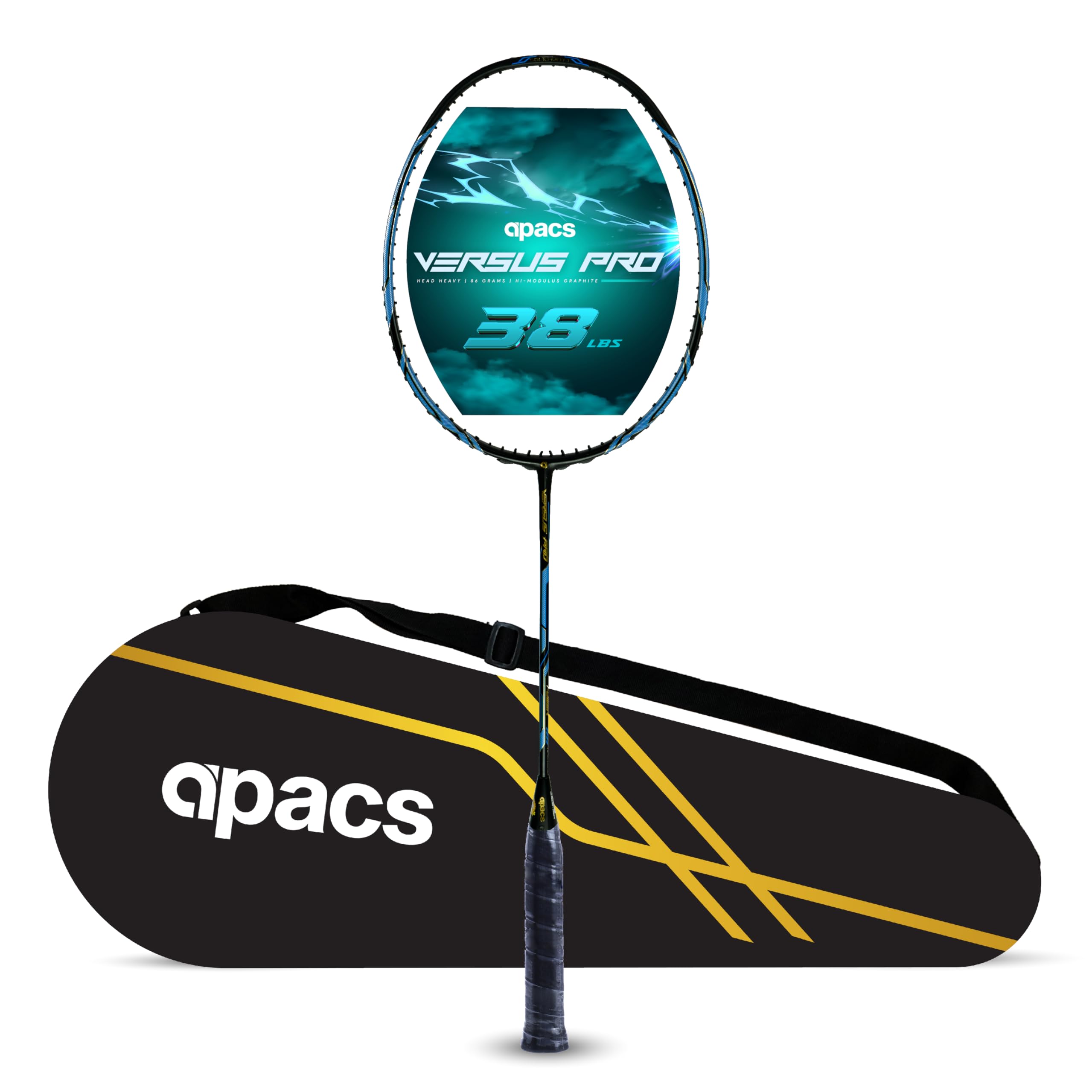 Buy Apacs Versus Pro Professional Badminton Racket | 50T