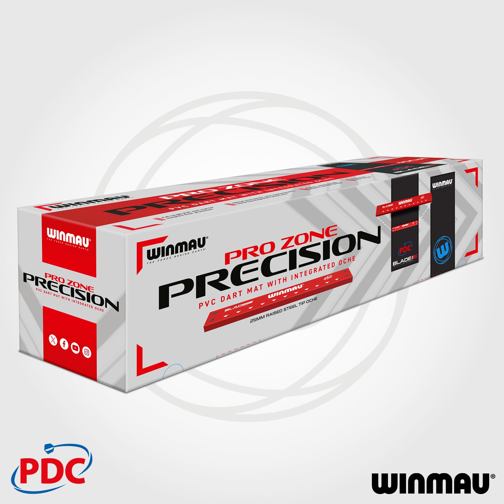 Winmau Pro Zone Precision PVC Dartmat