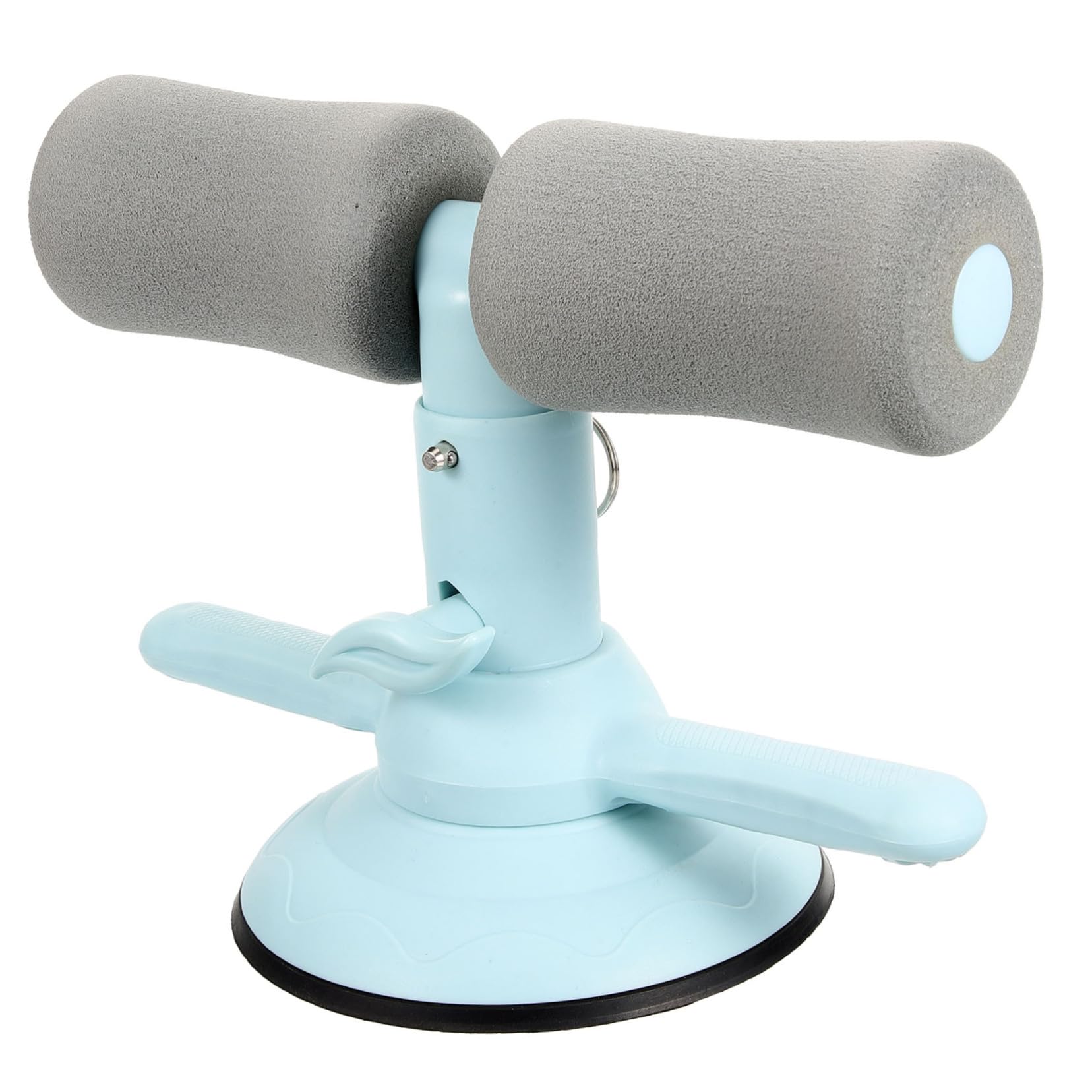 Dispositivo Para Abdominales Ventosa Ergonómico, Barra Práctica Para Sentarse, Accesorio De Ejercicio Portátil Para Casa, Color Azul Maca, Asistencia Para Flexiones y Entrenamiento Abdominal