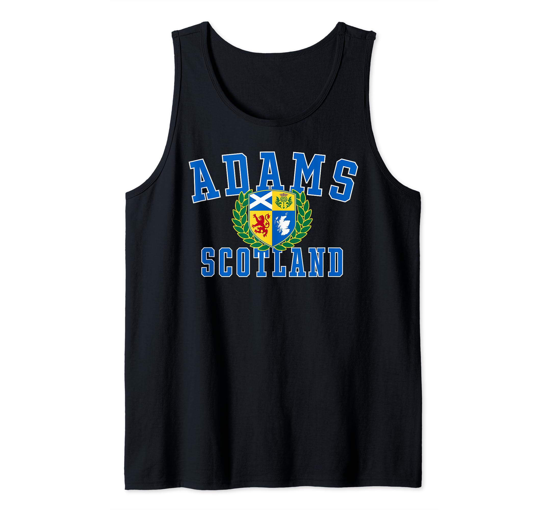 Scottish Surname Adams Scotland Crest Tank Top