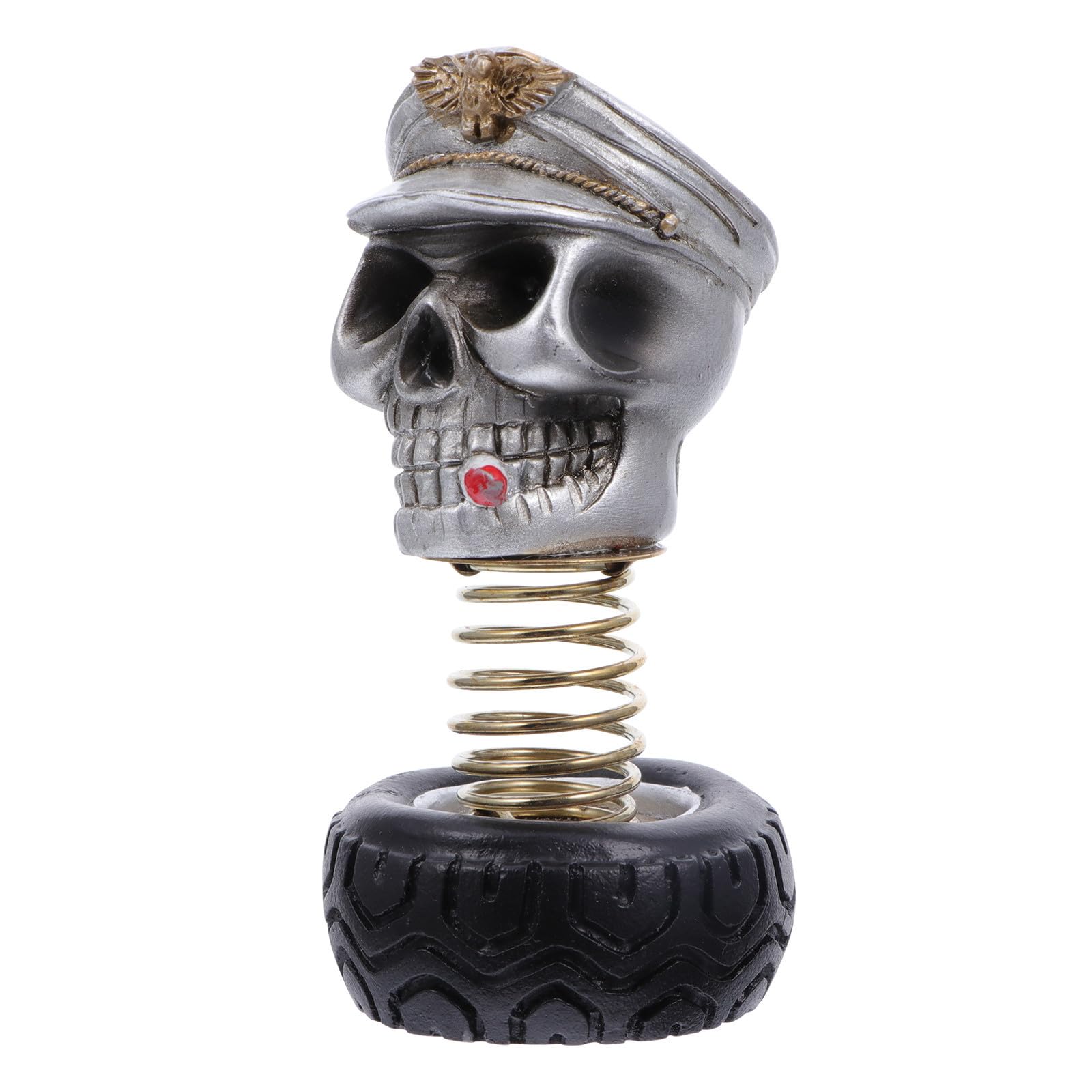 Adorno de coche de calavera Kichvoe, ideal para decorar tu escritorio