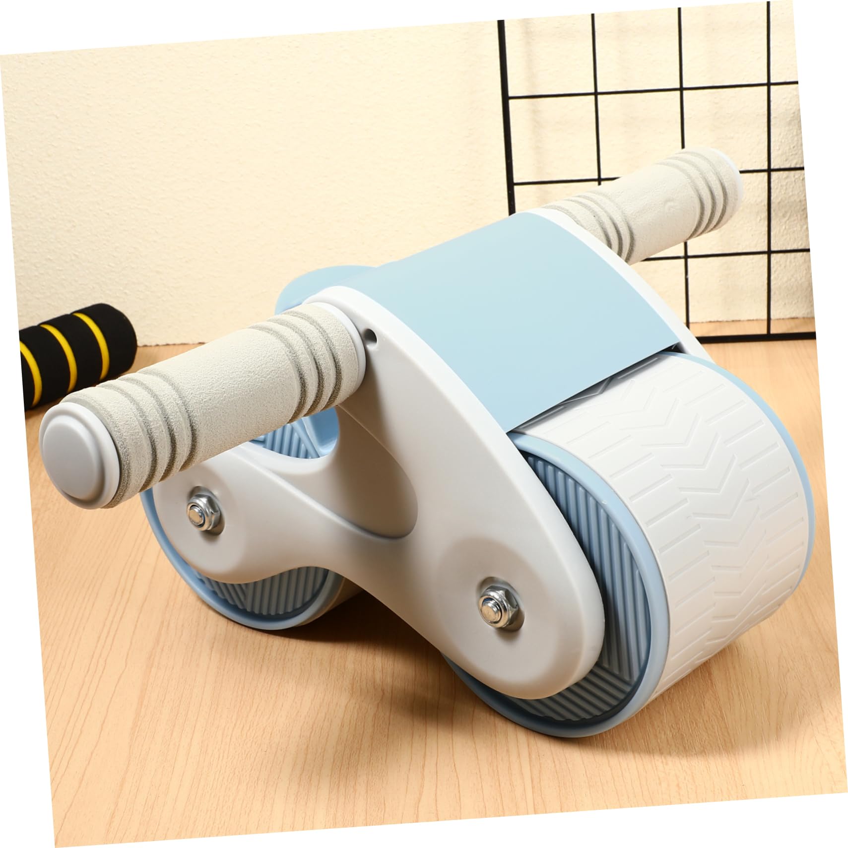 Rueda abds rebote automático rodilla apoyo rueda rodillo abdominal rodillos gimnasia músculo rueda rodillo ab para entrenamiento rueda abdominal caucho Color Aleatorio