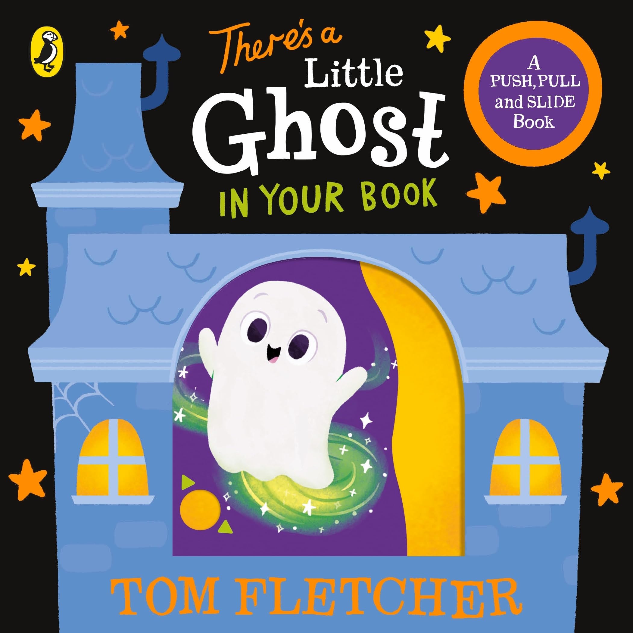 There’s a Little Ghost in Your Book: An interactive Halloween board book