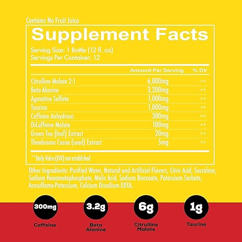 Miniatura 8 de REDCON1 Total War Ready to Drink - Limonada rosa - 350 mg de cafeína RTD de acción rápida - Beta alanina + malato de citrulina para aumentar la
