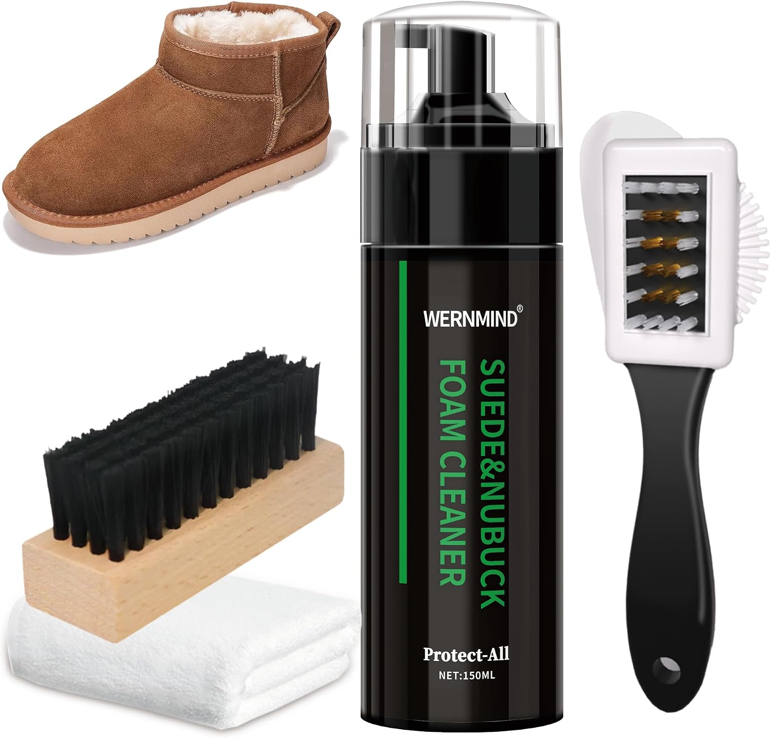 Suede Nubuck Boots Shoe Cleaner Kit Waterproof protecter Spray Shoe Cleaning Kit