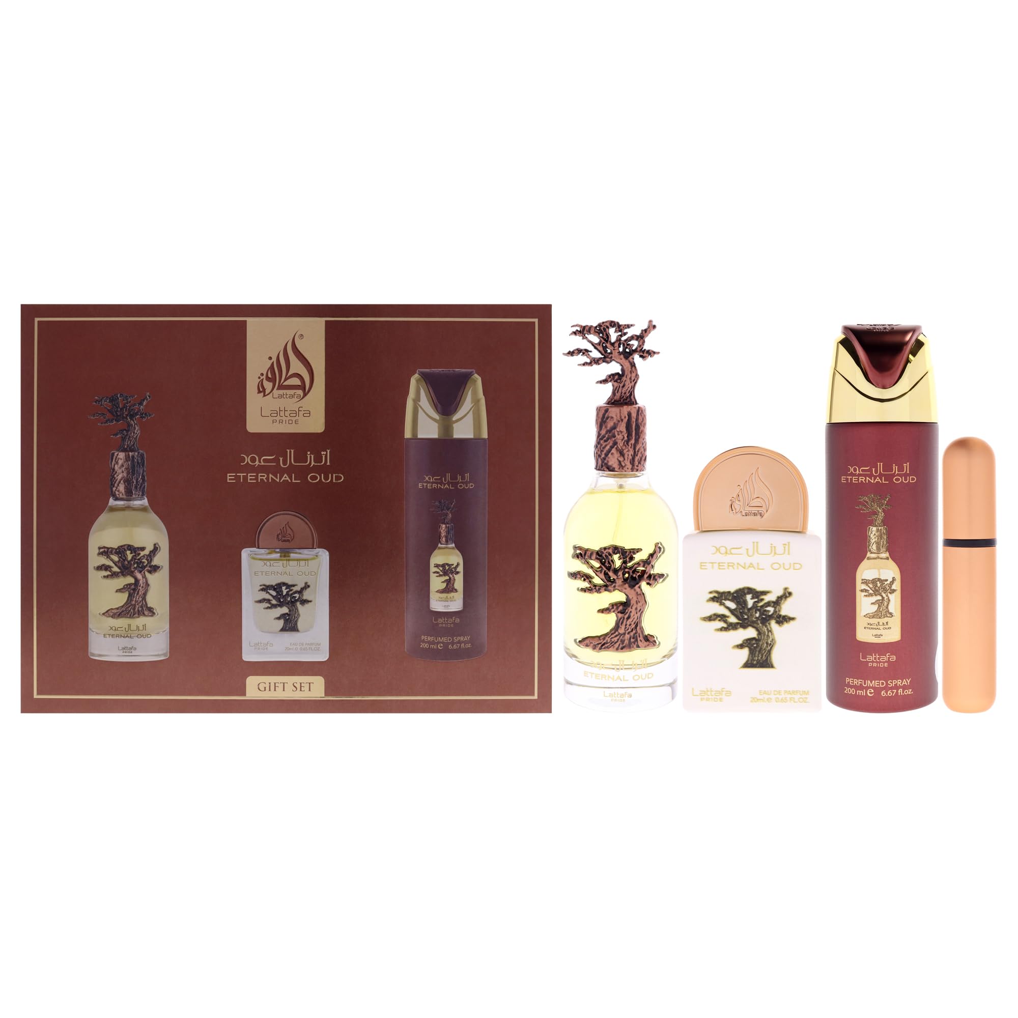 Lattafa Eternal Oud - Set de 3 piezas