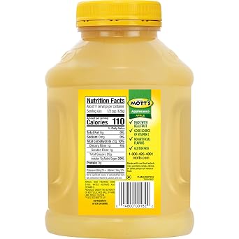 Mott's Applesauce, 48 Ounce Jar (Pack of 8)