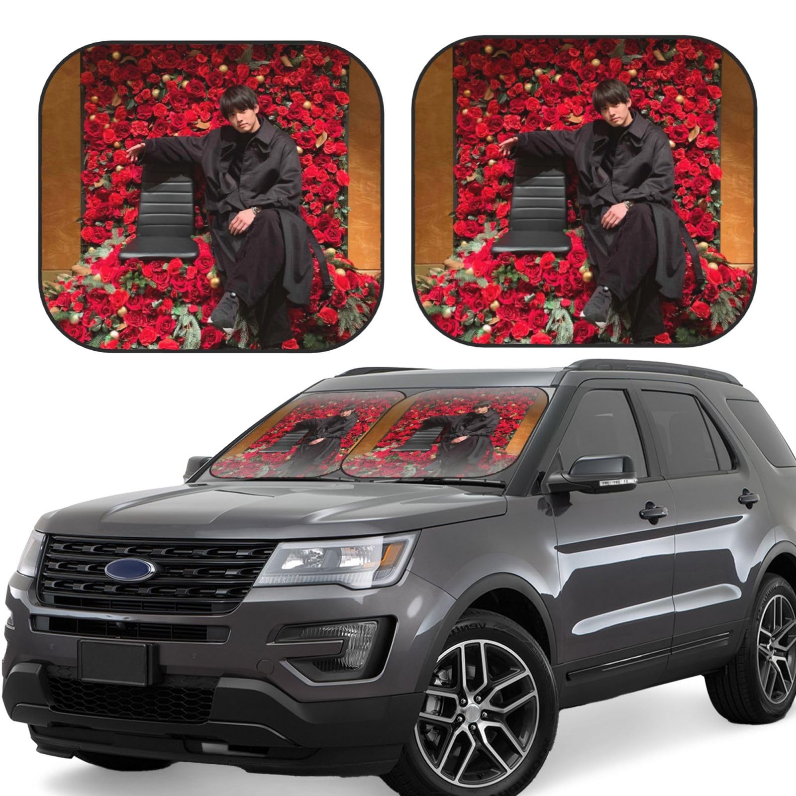 Amazon | 赤楚衛二 車用サンシェード サンバイザー 日よけ