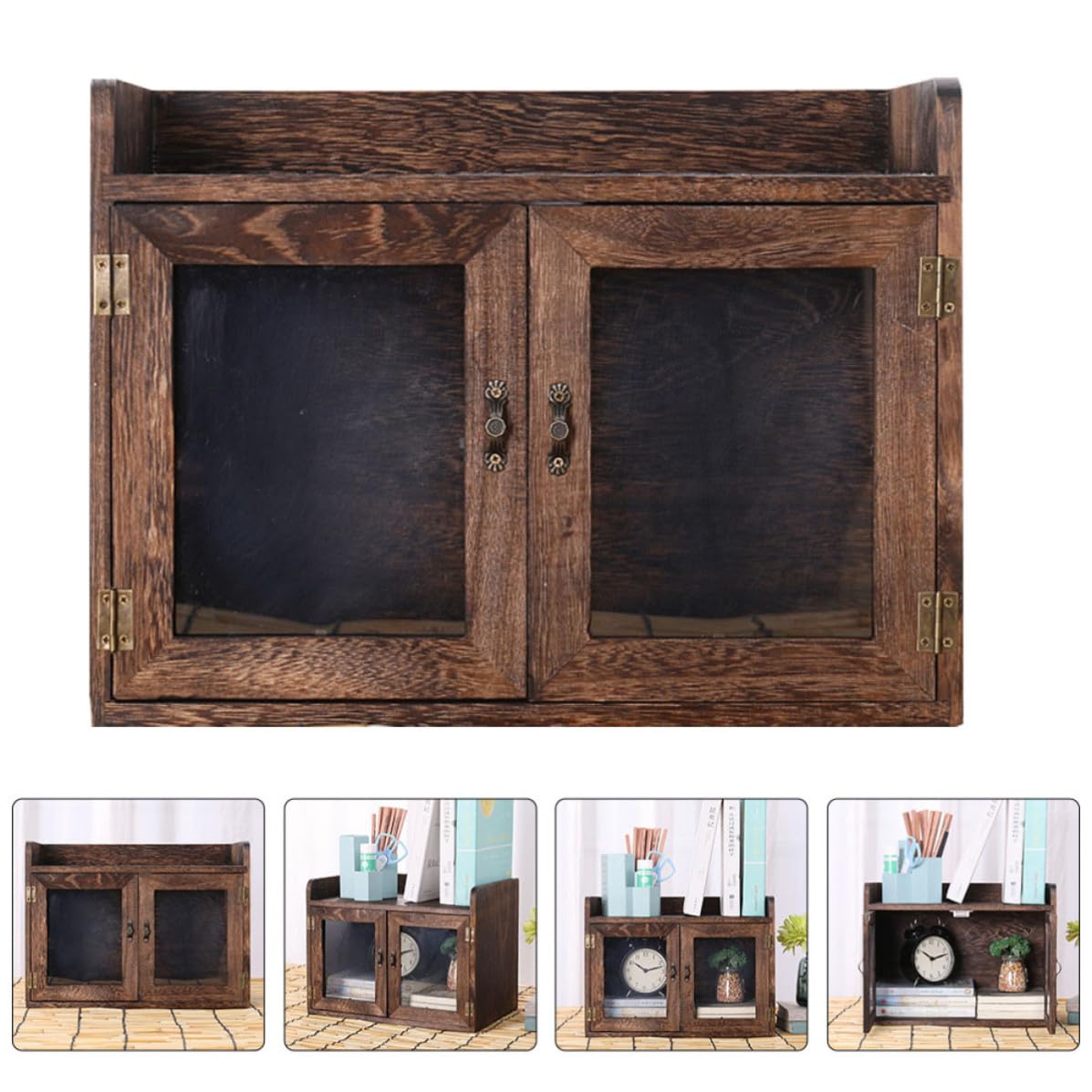 Toddmomy Holz als Aufbewahrungsbox für Zuhause mit Deckel aus Holz Brotkasten Fein Verarbeitet mit Glatter Oberfläche für Kleinigkeiten in Küche und Bäckerei