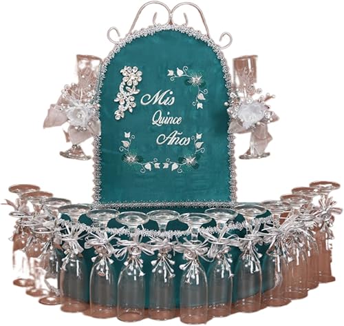 Miniatura 7 de A&C Quinceañeras and More Accessories Quince Set Sweet Sixteen Accessories Quinceanera bible Quinceanera Tosting Set 449 (Album)