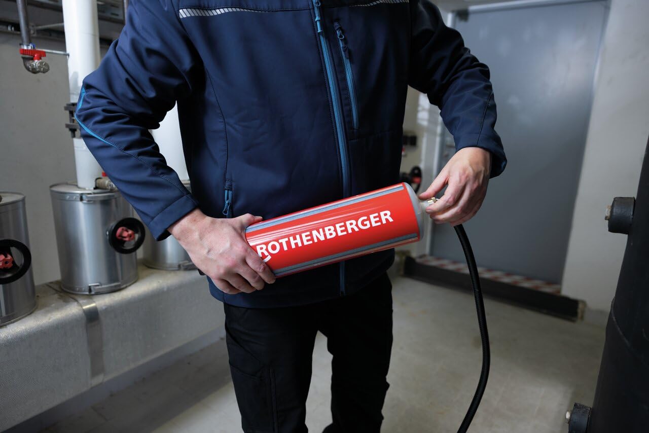 ROTHENBERGER Set zum Spülen| Fußbodenheizungen, Entschlammen, Trinkwasserleitungen, Reinigen, Demineralisieren, Vollentsalzung