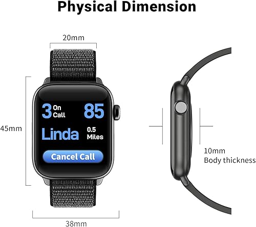 Miniatura 7 de CoCo Reloj inteligente Bluetooth para hombres y mujeres mayores monitor de salud frecuencia cardíaca temperatura corporal medición de oxígeno en