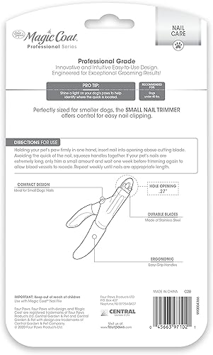 Miniatura 8 de Four Paws Magic Coat Professional Series - Cortadora de uñas para perros pequeños