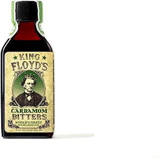 King Floyd's, Artisanal Cardamom Blend, Hand Crafted, Strongest Cardamom out there, Gourmet Cocktail Bitters, 100ml, Great Aromoma, Bar Provisions, Bitters for Cocktails