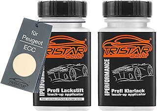 Sponsored You’re seeing this ad based on the product’s relevance to your search query.Learn more about this advertisement TRISTARcolor Car Paint Pen Set for Peugeot ECC Beige Tropic/Beige Tropico Base Coat Clear Varnish Each 50 ml