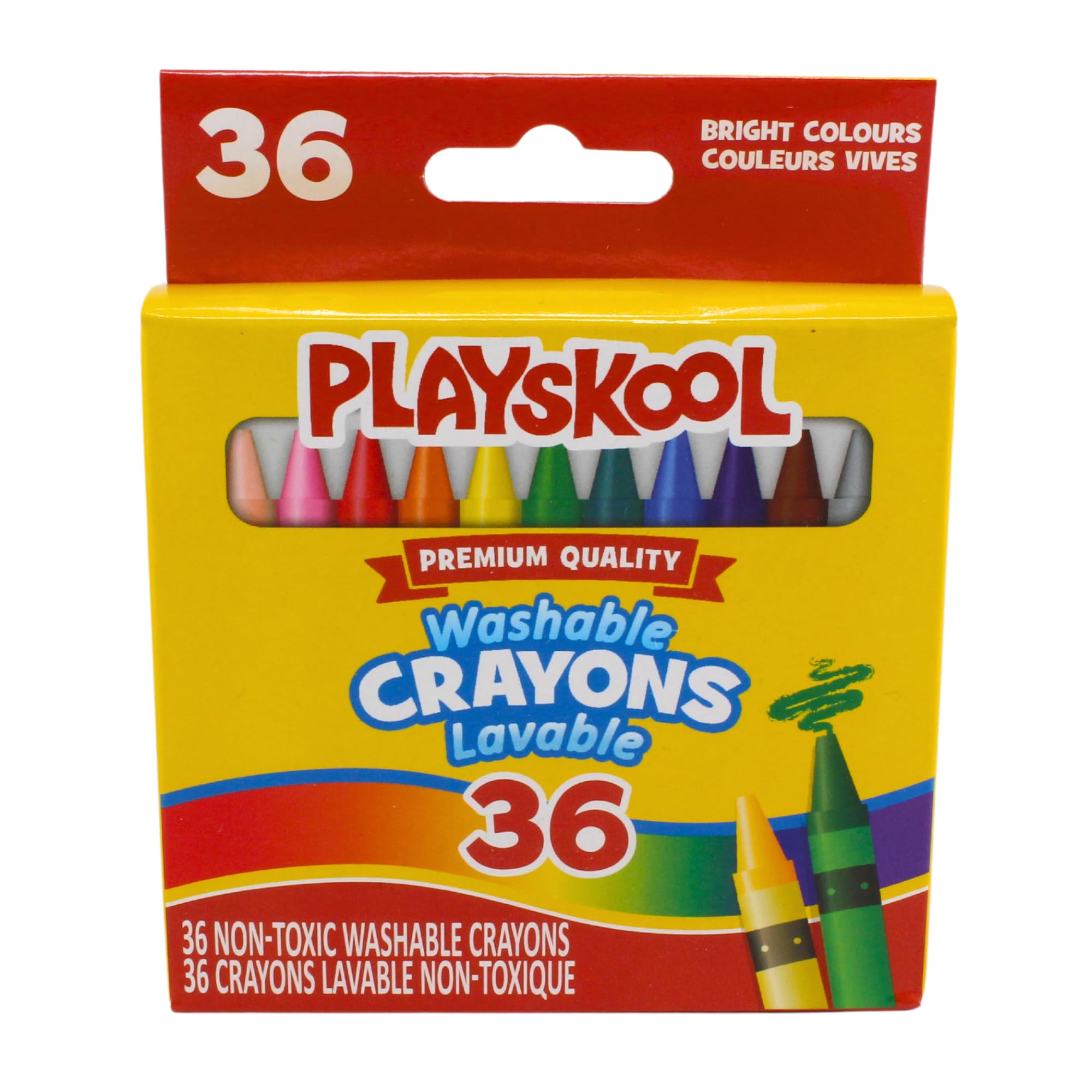 Playskool Hochwertige, abwaschbare Buntstifte Stifte, 36 Stück