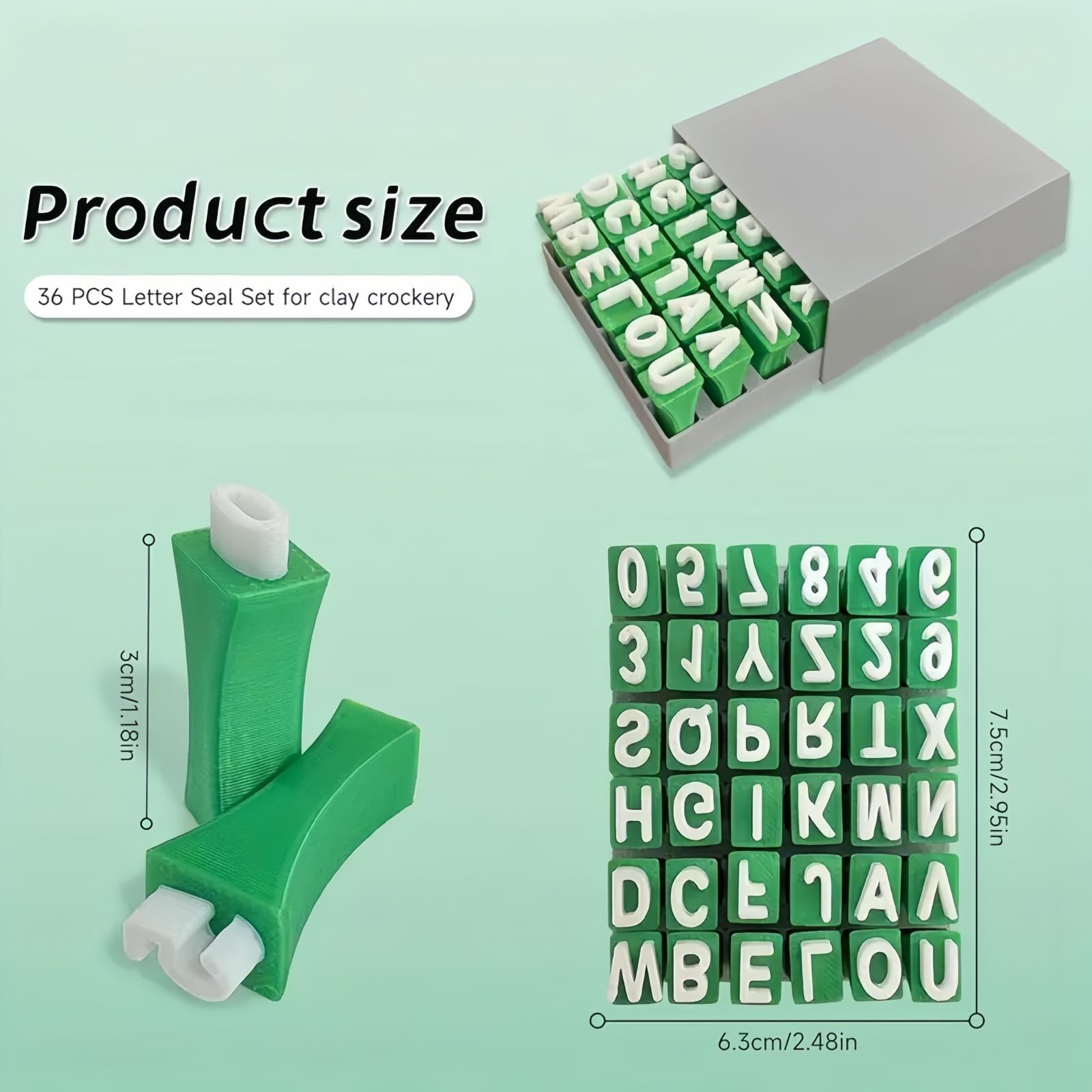 UNICRAFTALE Ensemble de 36 Tampons Alphabet pour Argile Poterie Lettres Majuscules Chiffres et Ponctuation Moules Artisanaux Presses à Fondant Petits Accessoires DIY pour Cookies et Scrapbooking UNICRAFTALE Ensemble de 36 Tampons Alphabet pour Argile Poterie Lettres Majuscules Chiffres et Ponctuation Moules Artisanaux Presses à Fondant Petits Accessoires DIY pour Cookies et Scrapbooking