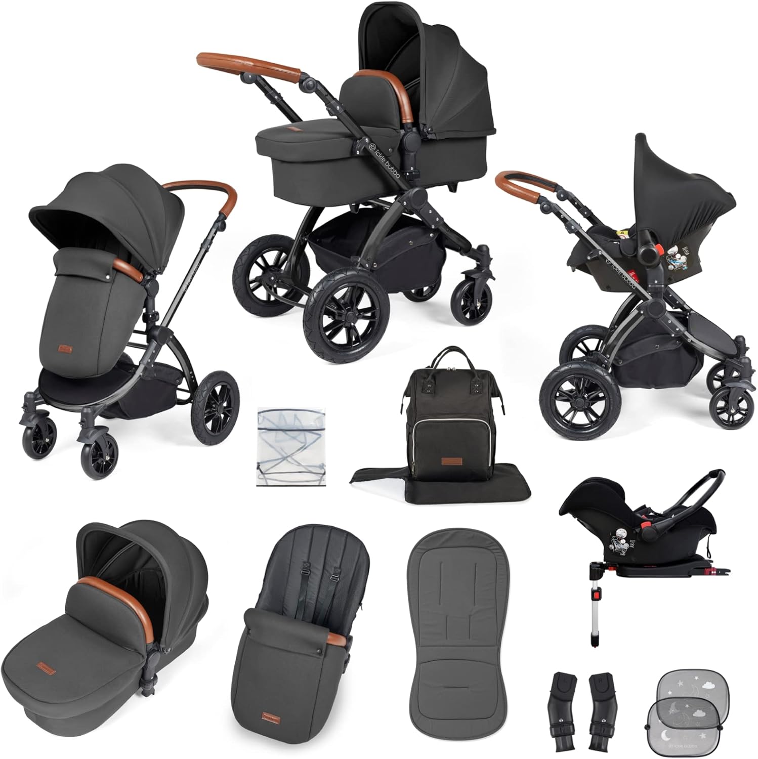 Ickle Bubba Stomp Luxe All in One Travel System with Galaxy Car Seat