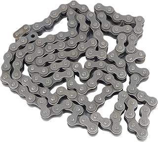 findmall 80H Heavy Duty Roller Chain 10 Feet with 1 Connecting Links, 120 Links, Carbon Steel