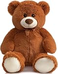 HollyHOME Teddy Bear Plush Giant Teddy Bears Stuffed Animals Teddy Bear Love 36 inch Tan