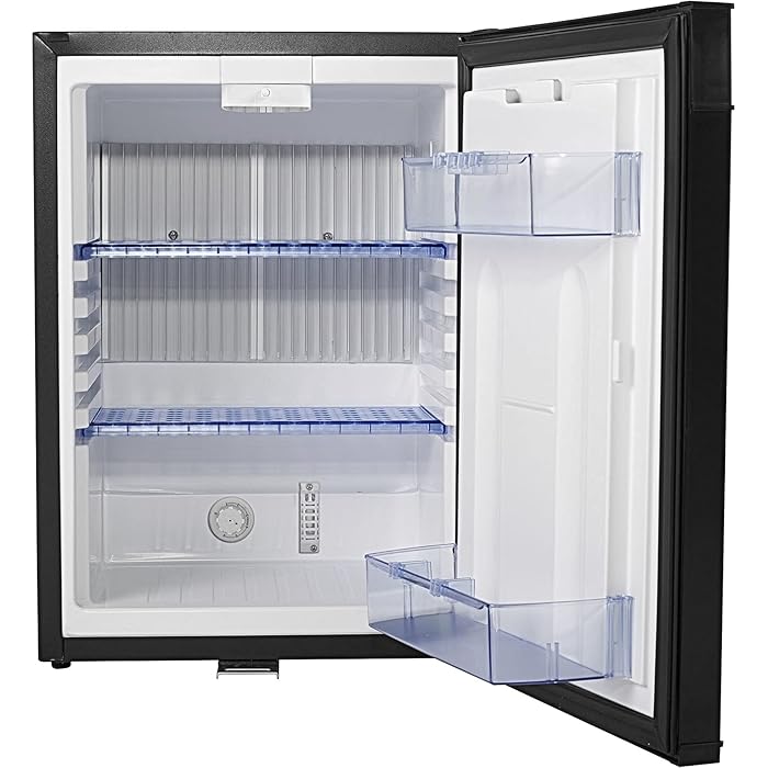 Buy Mini Fridge for Truck Drivers With Lock 1.4 Cu.Ft, Semi Truck