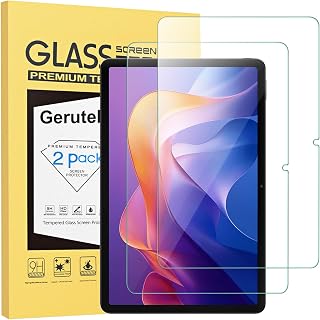 Gerutek 2 Stück Schutzfolie für Xiaomi Redmi Pad 2 2025 11 Zoll, 9H Härte Anti-Kratze Panzer Schutz Glas, HD-Klar Anti-Bläschen Schutzglas für Redmi Pad 2