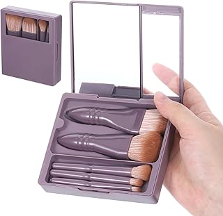 Travel Makeup Brushes Small Mini Cosmetic Bru...
