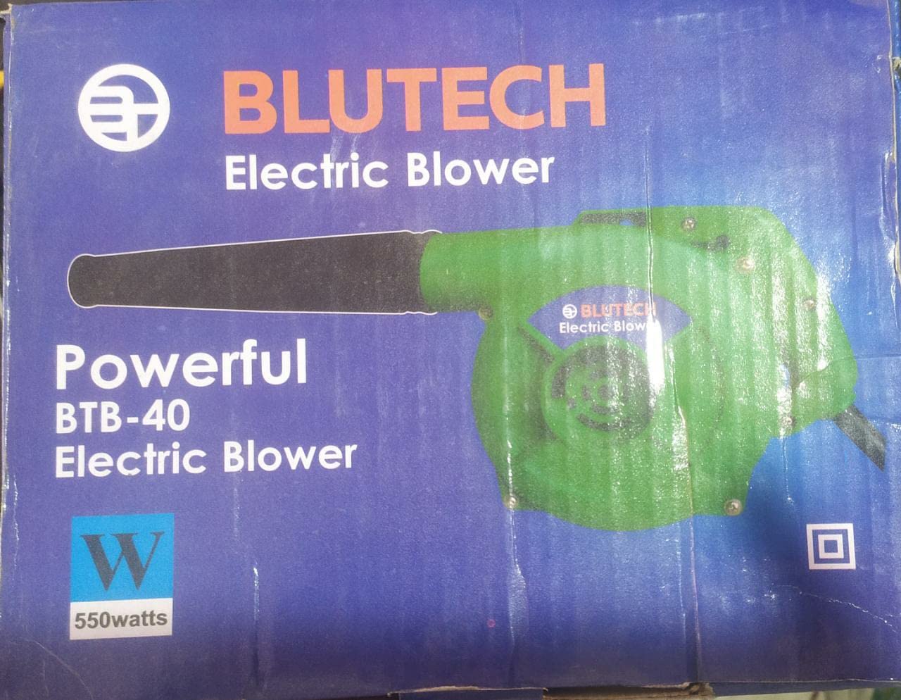 Blutech Electric Air Blower Cleaner Dusting High Speed Pressure Hand
