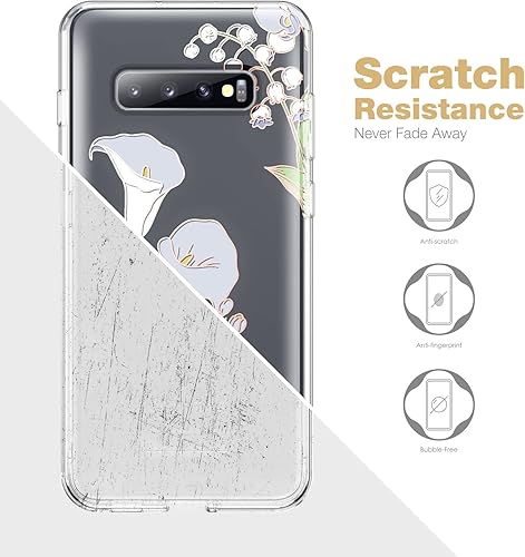 Miniatura 4 de SURITCH Funda mejorada para Samsung Galaxy S10 Plus, protector de pantalla antiarañazos integrado, protección de doble capa, protección completa a