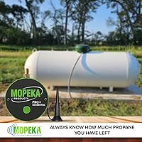 Vista 6 de Mopeka Pro + Sensor Celular - Sensor Ultrasónico Bluetooth y Celular Para Tanques de Propano de Acero - Perfecto Para Tanques de Propano - Hasta