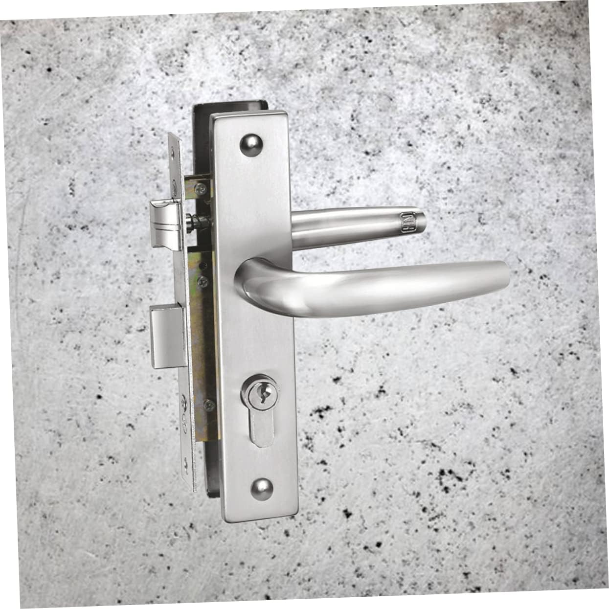 Panel Door Lock Mortise Door Handle Lock Stainless Steel Modern Design Easy Install