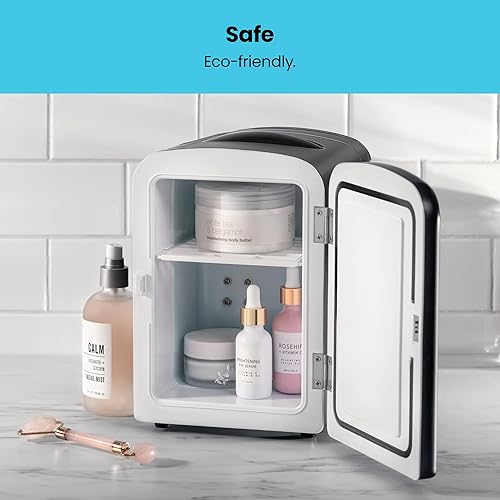 Miniatura 6 de Chefman nevera portátil compacta Black, Azul / Patchwork, Basic - Rosa, Básico - Blanco