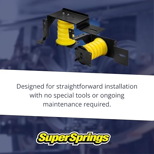 Miniatura 4 de SuperSprings SSR-280-54-1 | SumoSprings Maxim trasero para caballo de batalla W20/W22/W24 | Par izquierdo/derecho | Capacidad de 7000 (lb) al 50% de