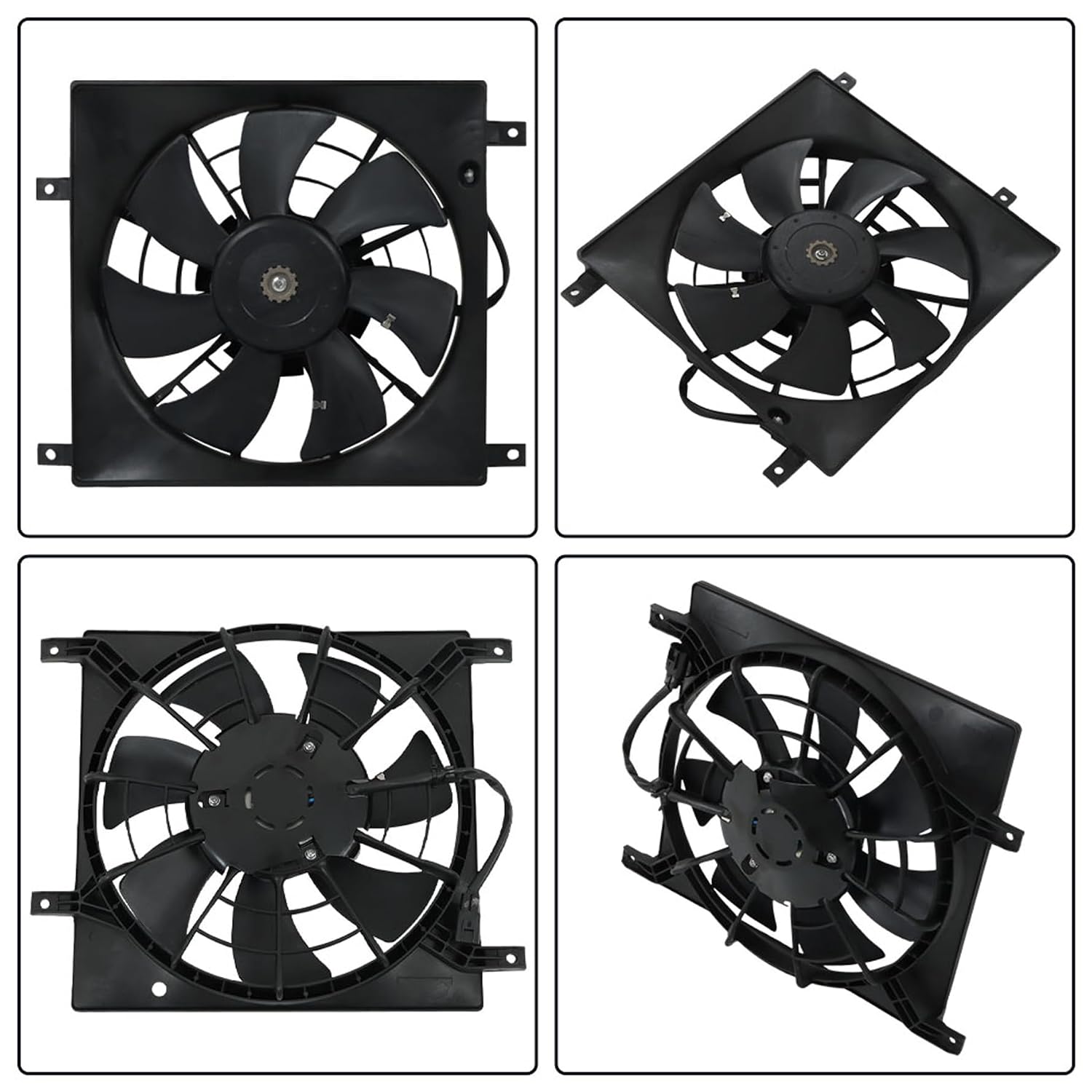 Radiator A/C Condenser Cooling Fan Replacement for 2007-2013 SX4 SZ3113109 9536079J02 9536079J20 621371