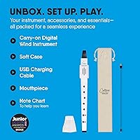 Vista 5 de Instrumento de viento digital de mano blanco