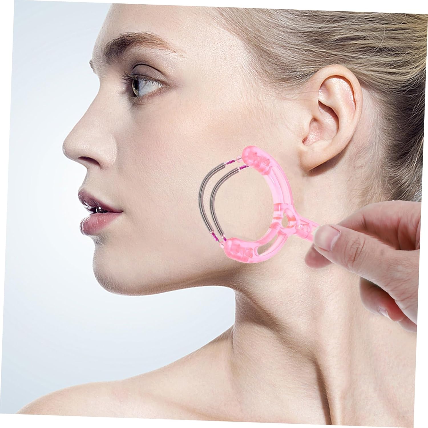 MERRYHAPY 3pcs Facial Hair Remover Spring Epilator for Women Chin Hair Removal Tool Portable Easy to Use Random Color