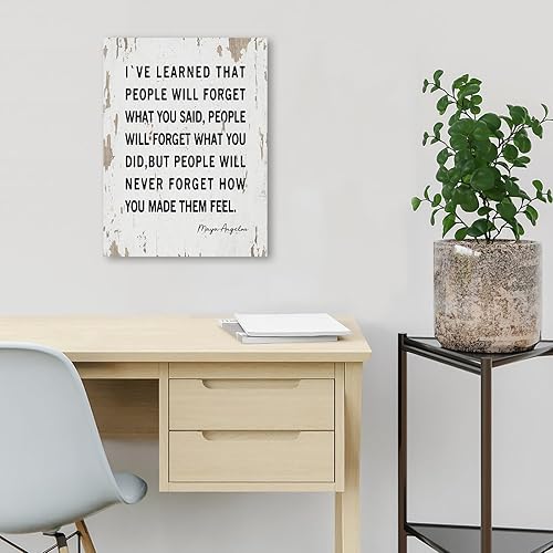 Miniatura 5 de Maya Angelou - Arte de pared con citas motivacionales para dormitorio, icónica historia de mujeres negras, decoración de pared inspiradora