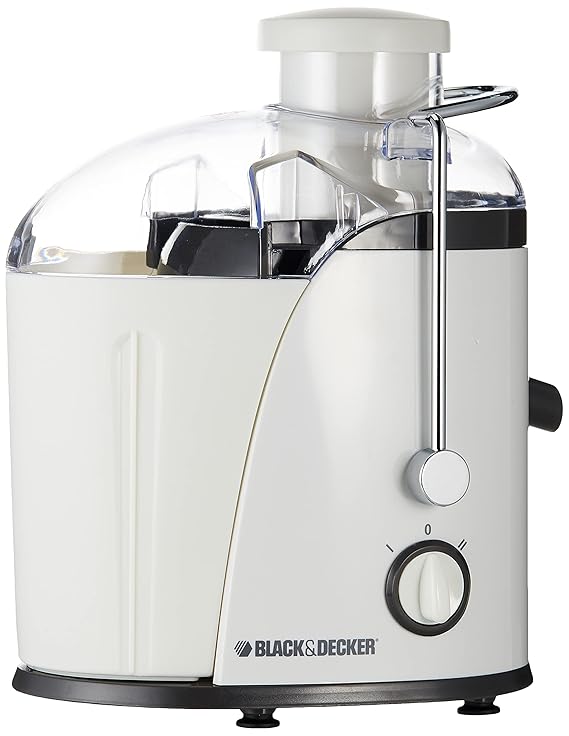 Black & Decker JE400 400Watt Juice Extractor (White) Amazon.in Home & Kitchen