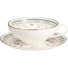 Noritake ノリタケ ティー カップ & ソーサー 180cc 花更紗    ボーンチャイナ T58043A/4409