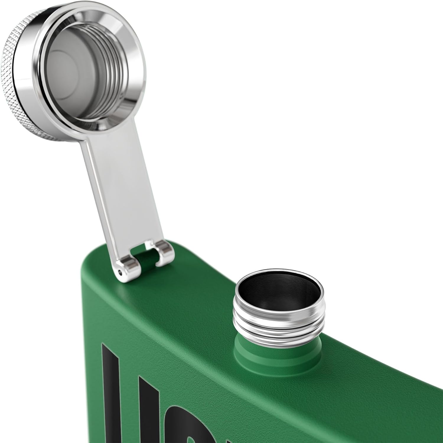 Liquid Courage Flask, Funny Stainless Steel Hip Flask Groomsman Gift image 3